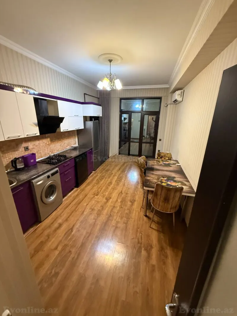 Kirayə verilir 3 otaqlı Mənzil Yeni tikili 100 m² Nərimanov r. - şəkil 4
