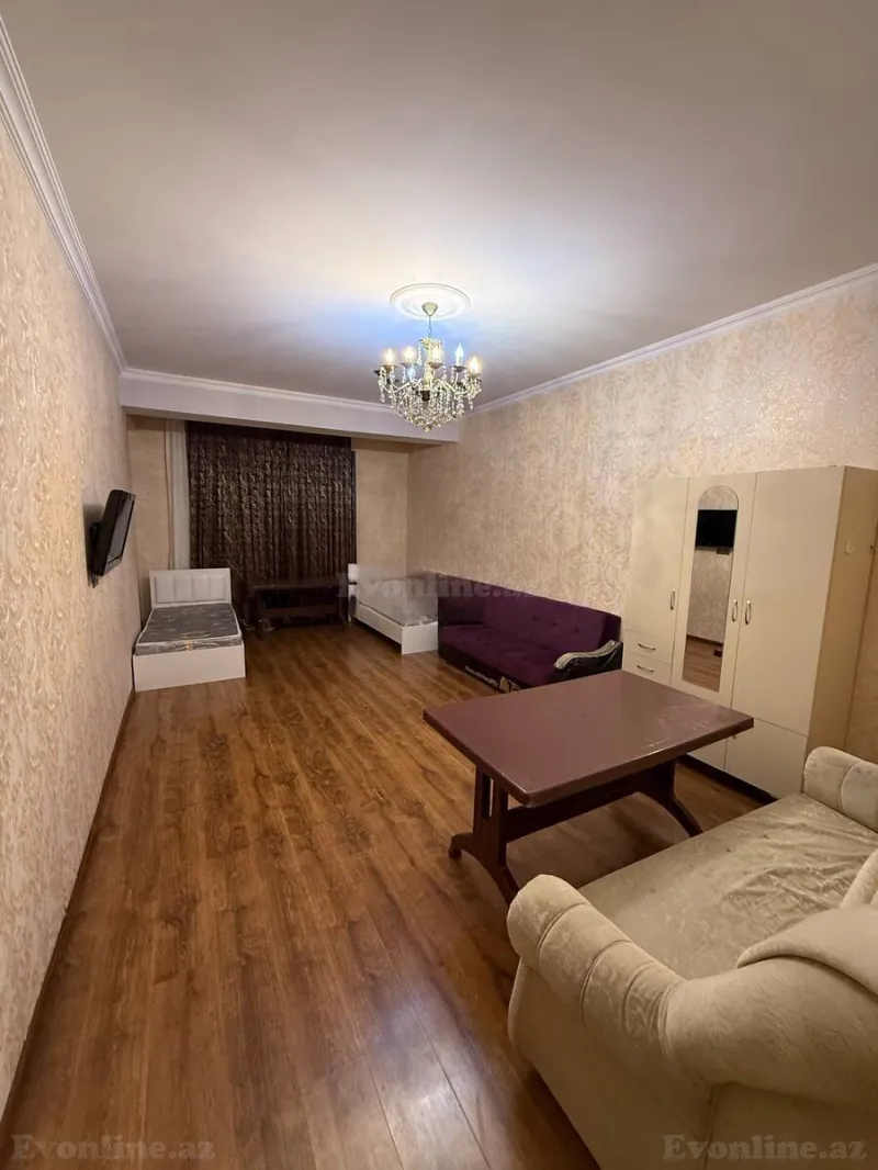 Kirayə verilir 3 otaqlı Mənzil Yeni tikili 100 m² Nərimanov r. - şəkil 6