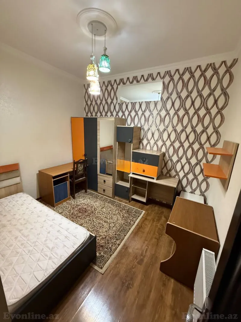 Kirayə verilir 3 otaqlı Mənzil Yeni tikili 100 m² Nərimanov r. - şəkil 7