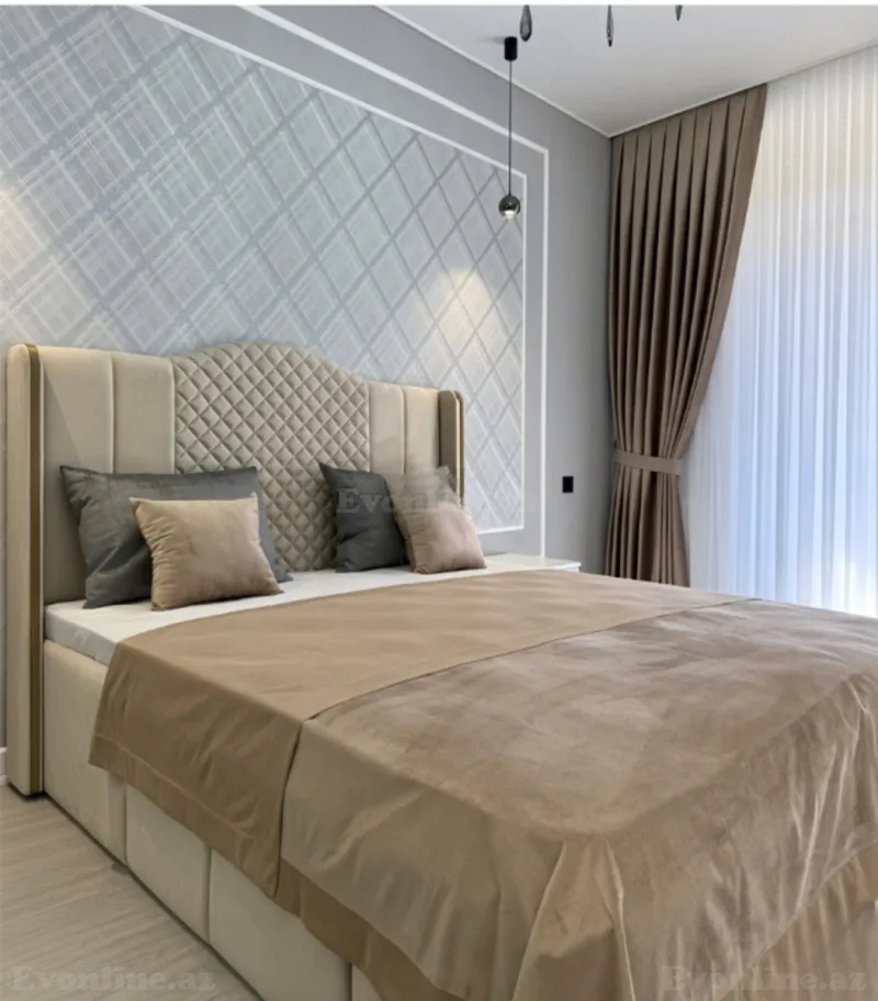 Kirayə verilir 2 otaqlı Mənzil Yeni tikili 55 m² Həzi Aslanov m. - şəkil 2