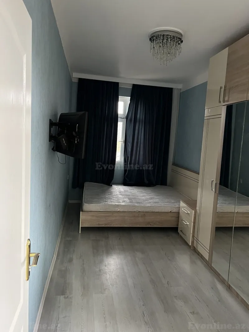 Kirayə verilir 2 otaqlı Mənzil Köhnə tikili 55 m² 4-cü mikrorayon - şəkil 2
