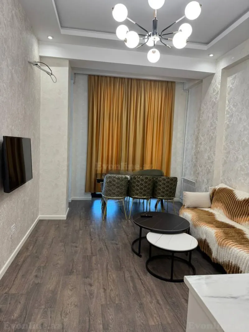 Kirayə verilir 2 otaqlı Mənzil Yeni tikili 55 m² Nəsimi r. - şəkil 2