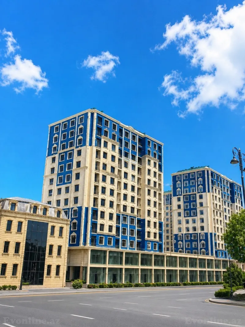 4 otaqlı Mənzil 1287 m² İnşaatçılar m. Satılır