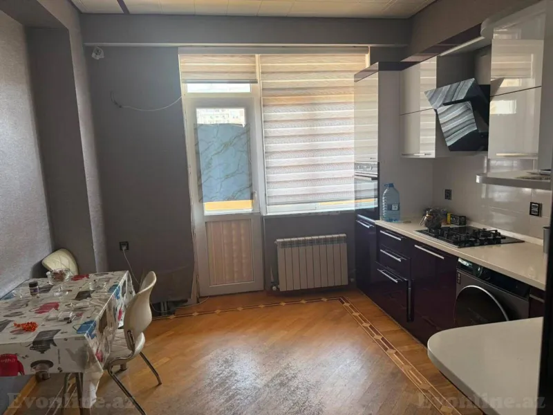 Kirayə verilir 3 otaqlı Mənzil Yeni tikili 116 m² Həzi Aslanov m. - şəkil 5