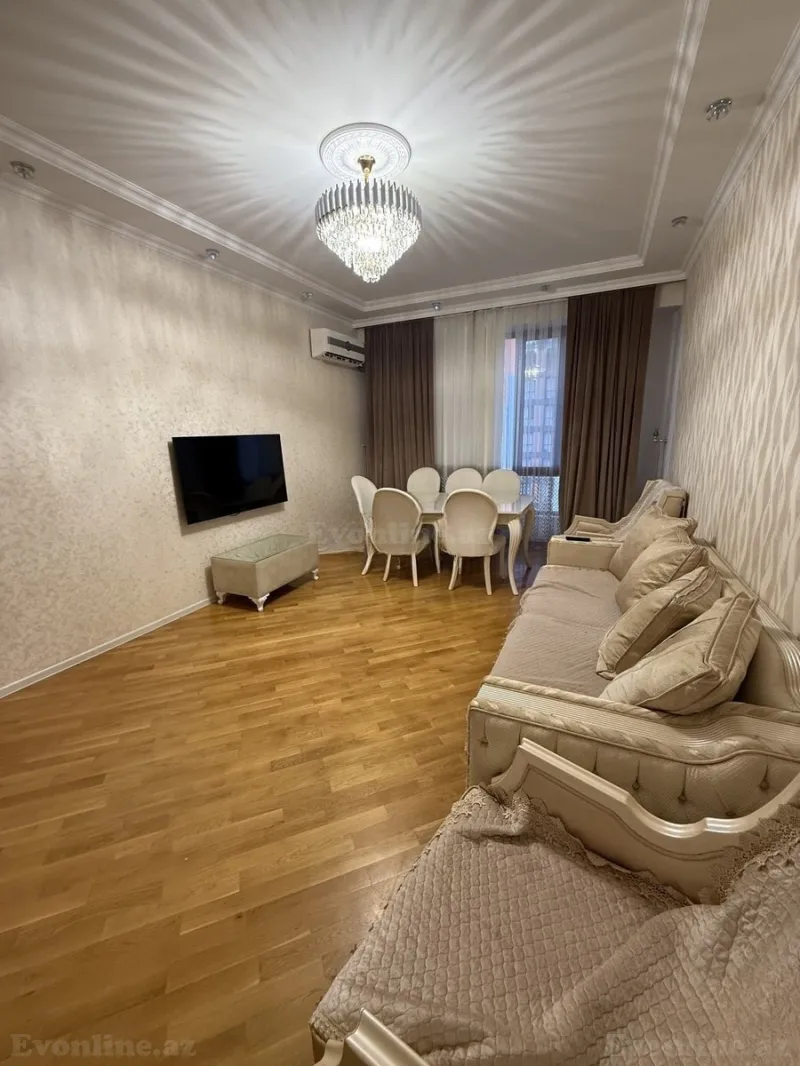 2 otaqlı Mənzil 75 m² Memar Əcəmi m. Kirayə verilir