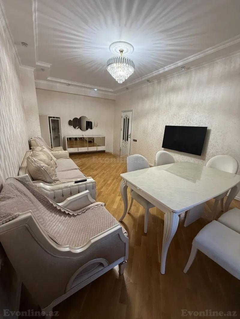 Kirayə verilir 2 otaqlı Mənzil Yeni tikili 75 m² Memar Əcəmi m. - şəkil 2
