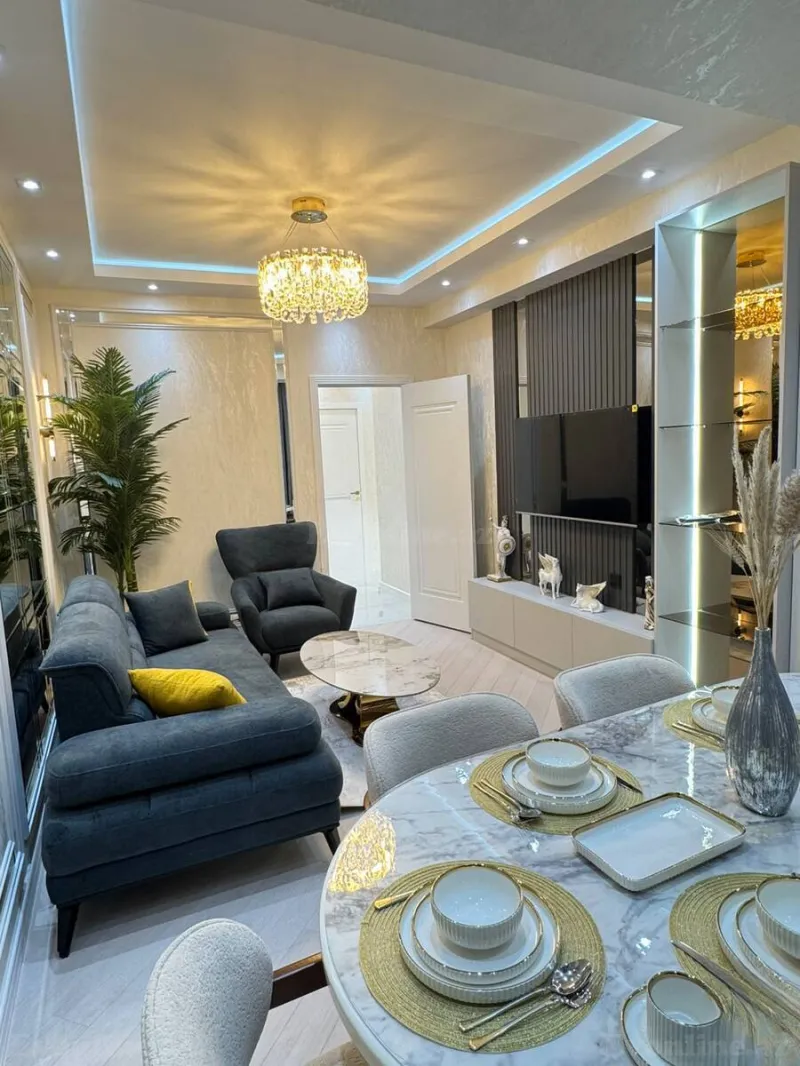 Kirayə verilir 2 otaqlı Mənzil Yeni tikili 90 m² Nəriman Nərimanov m. - şəkil 3