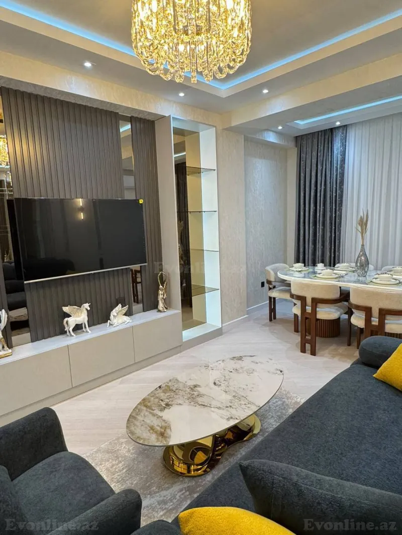 Kirayə verilir 2 otaqlı Mənzil Yeni tikili 90 m² Nəriman Nərimanov m. - şəkil 7