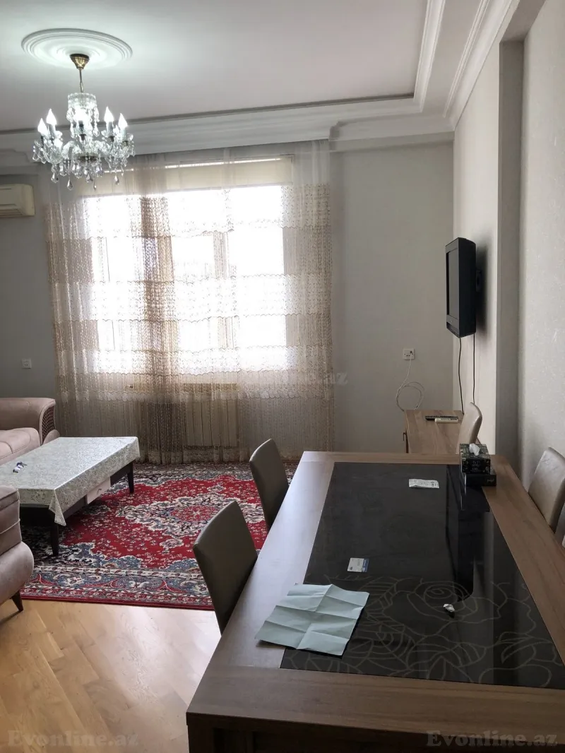 Kirayə verilir 2 otaqlı Mənzil Yeni tikili 70 m² Əhmədli m. - şəkil 3