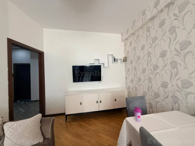 Kirayə verilir 3 otaqlı Mənzil Yeni tikili 85 m² Nəsimi r. - şəkil 2