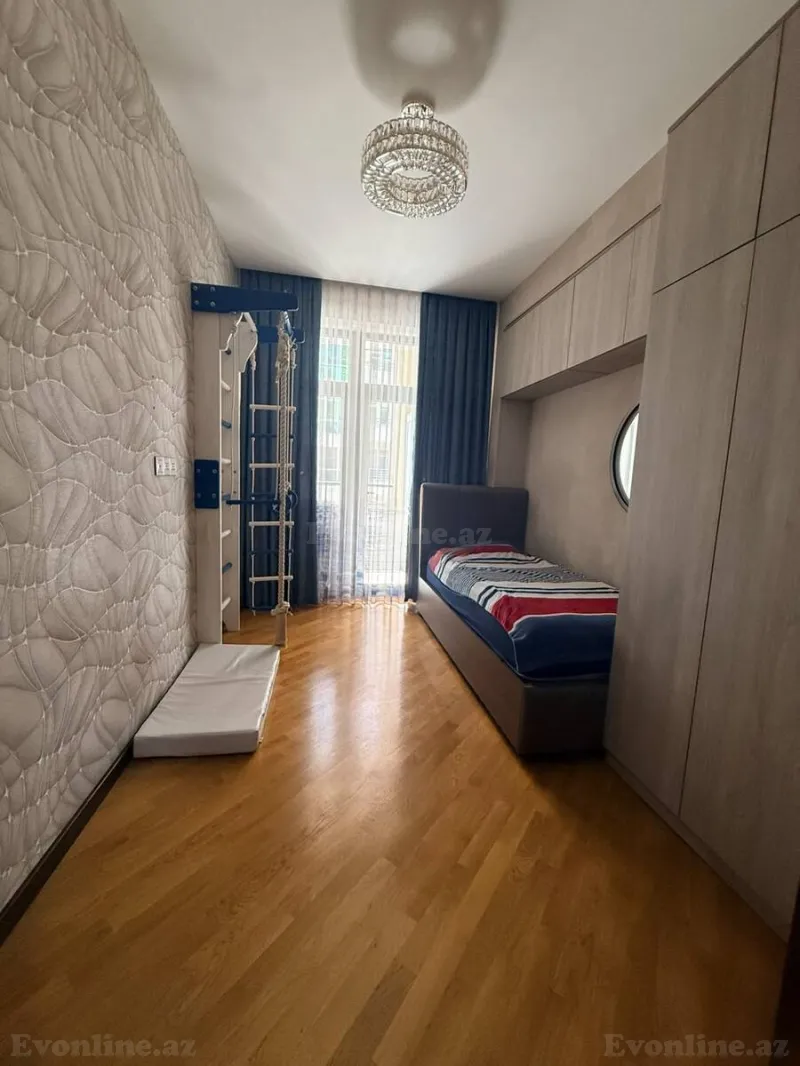 Kirayə verilir 3 otaqlı Mənzil Yeni tikili 85 m² Nəsimi r. - şəkil 5