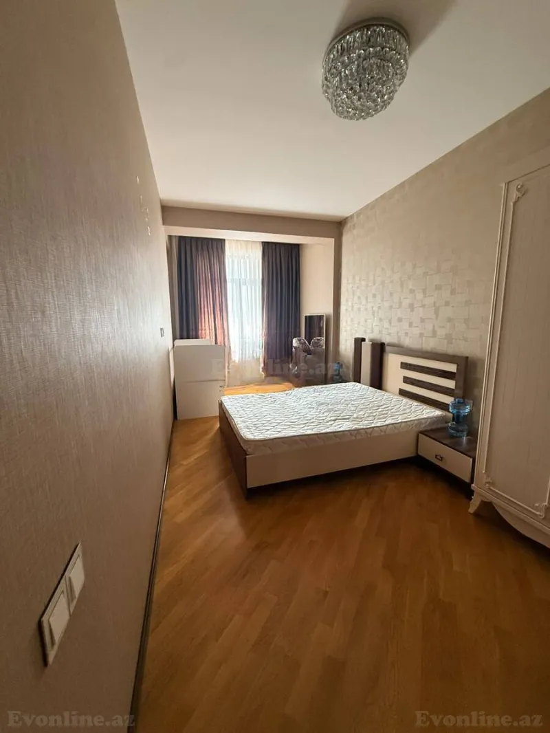 Kirayə verilir 3 otaqlı Mənzil Yeni tikili 85 m² Nəsimi r. - şəkil 10
