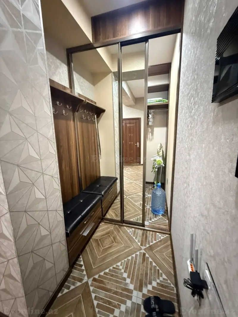 Kirayə verilir 3 otaqlı Mənzil Yeni tikili 85 m² Nəsimi r. - şəkil 14