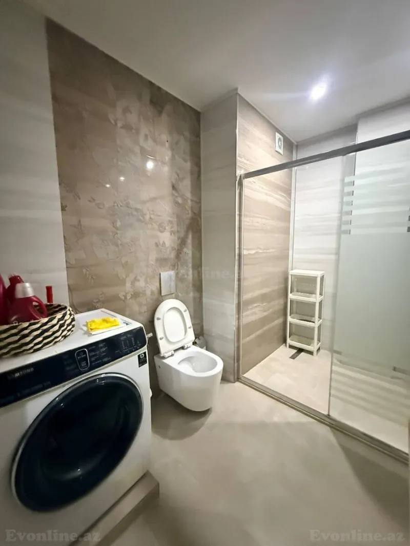 Kirayə verilir 3 otaqlı Mənzil Yeni tikili 85 m² Nəsimi r. - şəkil 20