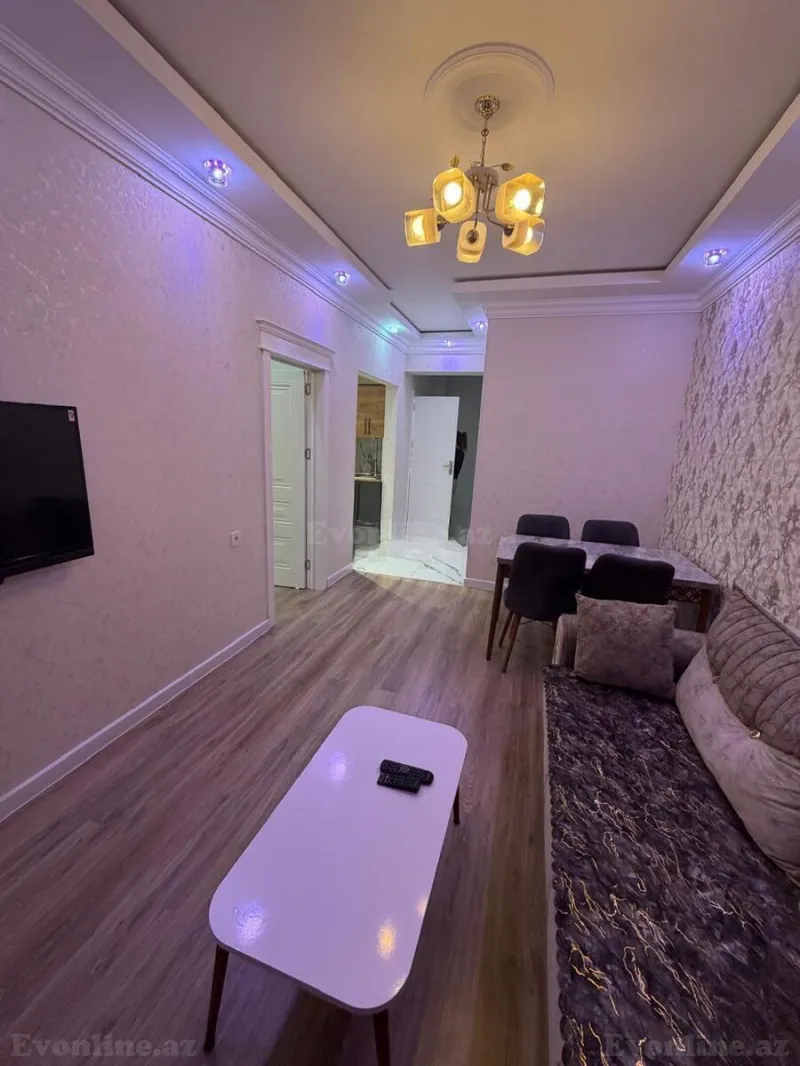 Kirayə verilir 2 otaqlı Mənzil Yeni tikili 60 m² Həzi Aslanov m. - şəkil 3