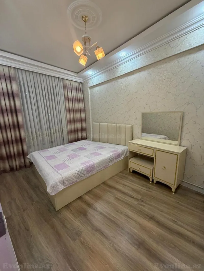 Kirayə verilir 2 otaqlı Mənzil Yeni tikili 60 m² Həzi Aslanov m. - şəkil 4