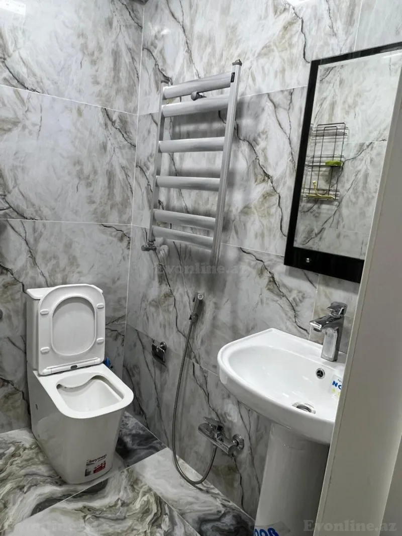 Kirayə verilir 2 otaqlı Mənzil Yeni tikili 60 m² Həzi Aslanov m. - şəkil 10