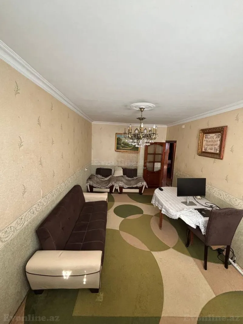 Satılır 2 otaqlı Mənzil Köhnə tikili 65 m² Əhmədli - şəkil 2