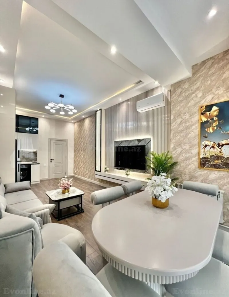 Kirayə verilir 2 otaqlı Mənzil Yeni tikili 90 m² Nəriman Nərimanov m. - şəkil 2