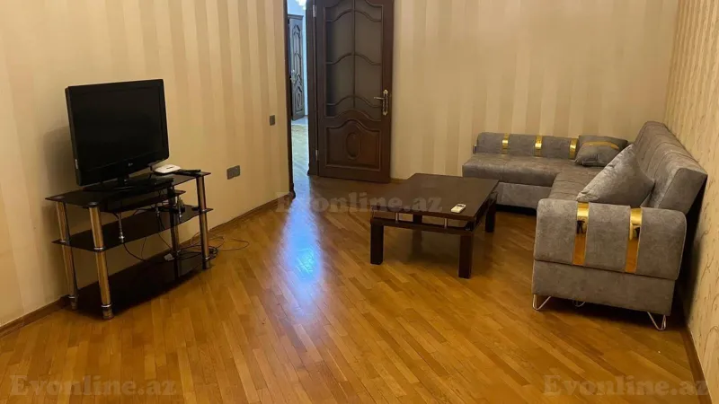 Kirayə verilir 3 otaqlı Mənzil Yeni tikili 115 m² Nərimanov r. - şəkil 2