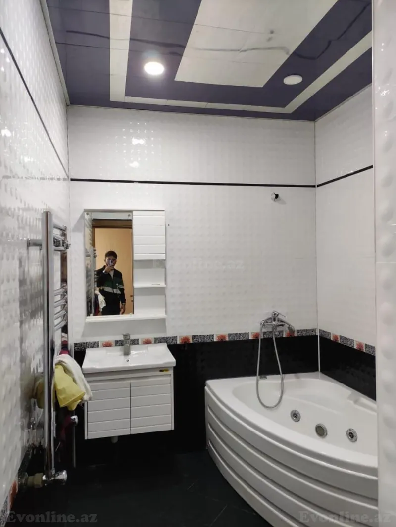 Kirayə verilir 3 otaqlı Mənzil Yeni tikili 115 m² Nərimanov r. - şəkil 10