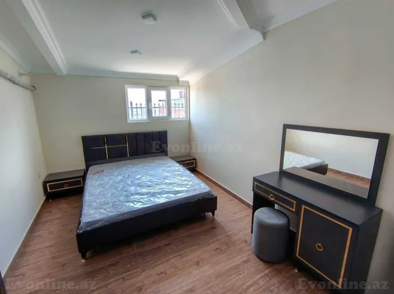 Kirayə verilir 4 otaqlı Mənzil Yeni tikili 90 m² Memar Əcəmi m. - şəkil 2