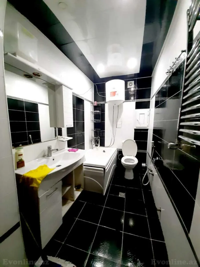 Kirayə verilir 2 otaqlı Mənzil Yeni tikili 70 m² Nəsimi r. - şəkil 5