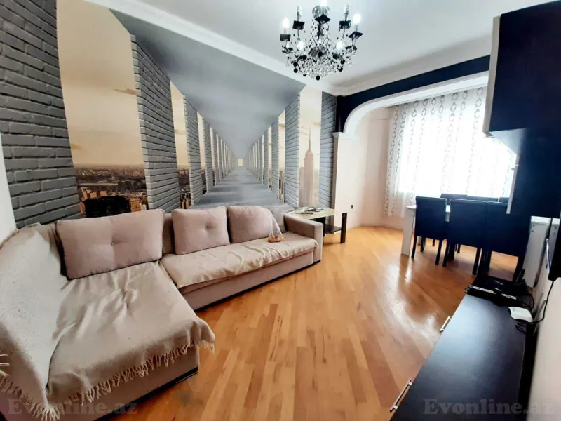 Kirayə verilir 2 otaqlı Mənzil Yeni tikili 70 m² Nəsimi r. - şəkil 7