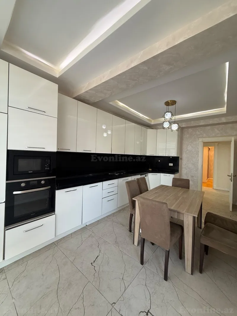 Satılır 3 otaqlı Mənzil Yeni tikili 128 m² Memar Əcəmi m. - şəkil 12