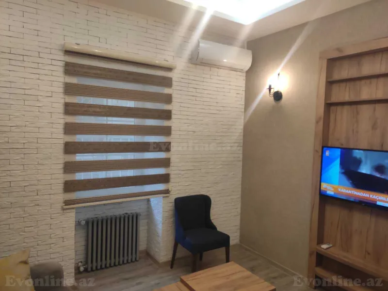 Kirayə verilir 1 otaqlı Mənzil Köhnə tikili 50 m² Nəsimi r. - şəkil 3