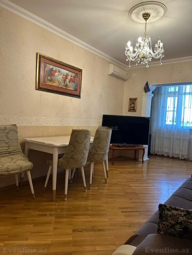 Kirayə verilir 3 otaqlı Mənzil Köhnə tikili 90 m² 8-ci mikrorayon - şəkil 2
