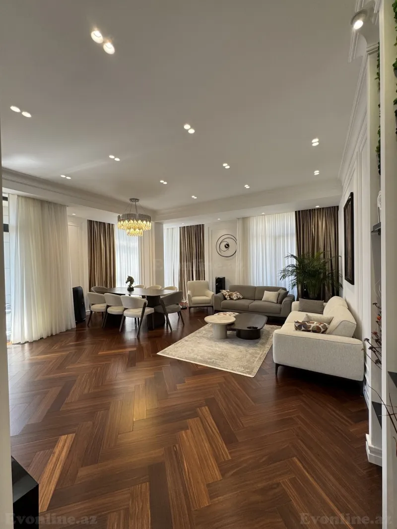 Satılır 4 otaqlı Mənzil Yeni tikili 172 m² Gənclik m. - şəkil 3