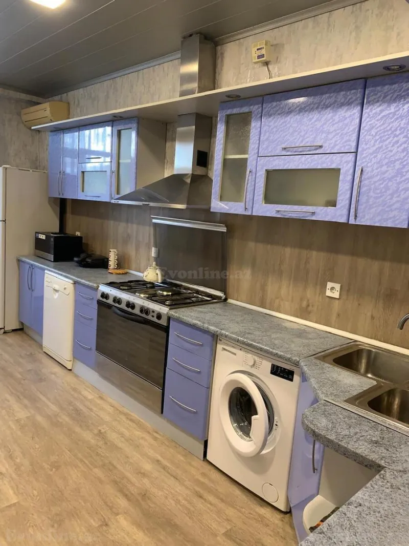 Kirayə verilir 3 otaqlı Mənzil Yeni tikili 150 m² Nizami m. - şəkil 8