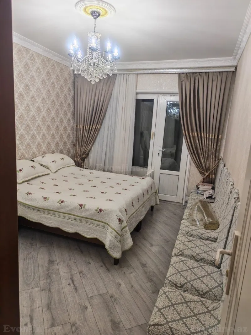 Satılır 3 otaqlı Mənzil Köhnə tikili 83 m² Həzi Aslanov m. - şəkil 2