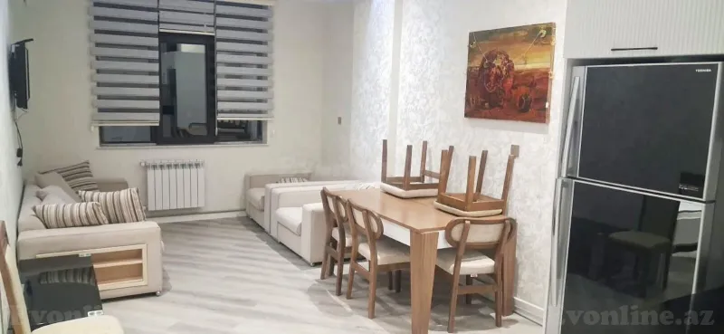 2 otaqlı Mənzil 57 m² Nizami m. Kirayə verilir