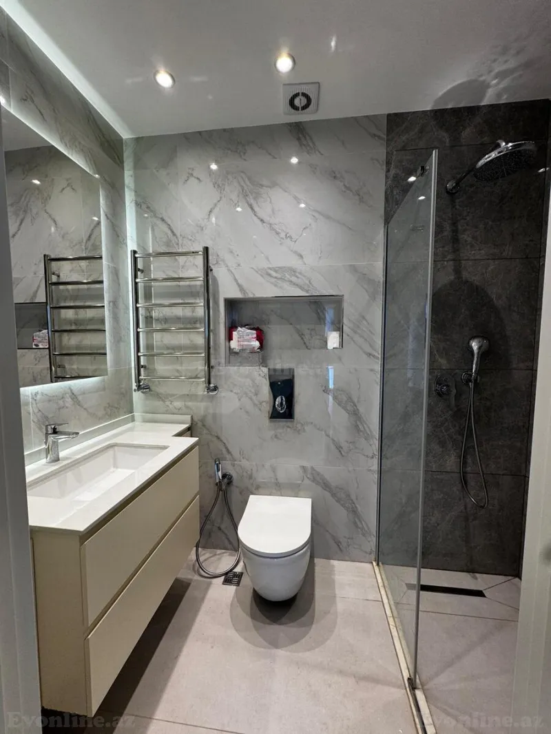 Kirayə verilir 3 otaqlı Mənzil Yeni tikili 90 m² Nəriman Nərimanov m. - şəkil 15