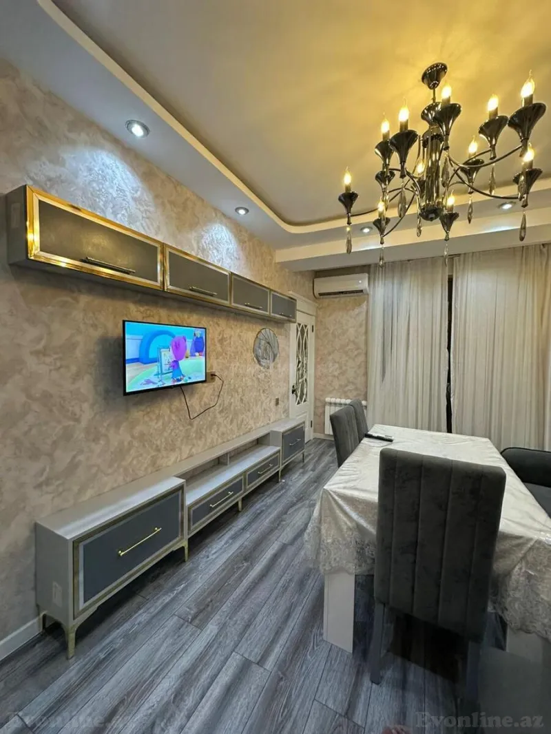Kirayə verilir 3 otaqlı Mənzil Yeni tikili 90 m² Yasamal r. - şəkil 2