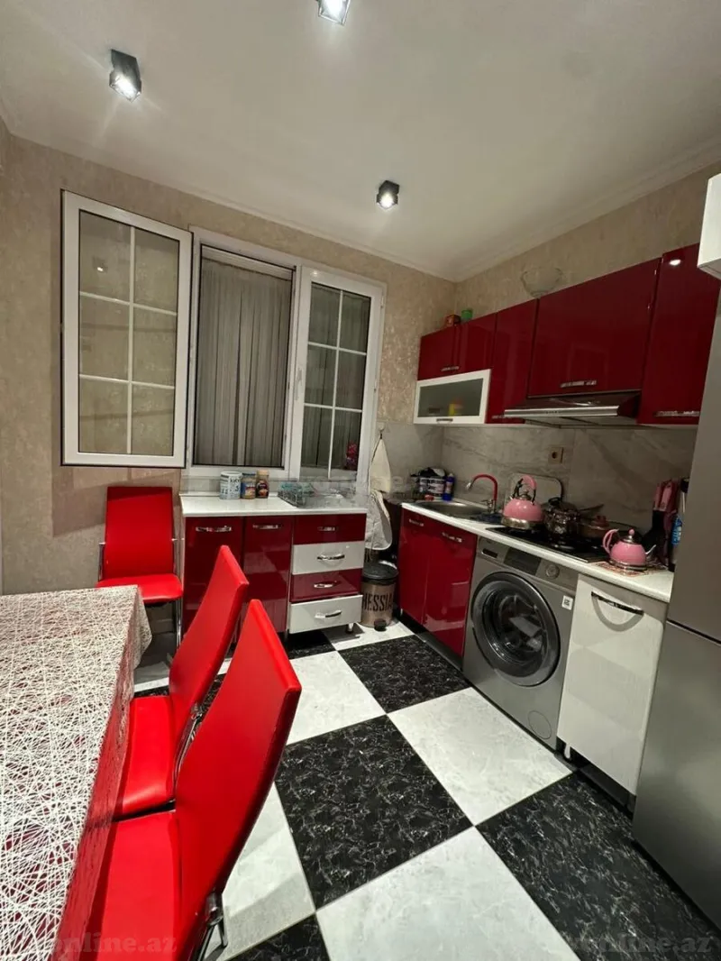 Kirayə verilir 3 otaqlı Mənzil Yeni tikili 90 m² Yasamal r. - şəkil 30
