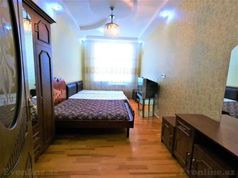Kirayə verilir 3 otaqlı Mənzil Yeni tikili 120 m² Q.Qarayev pr. - şəkil 10