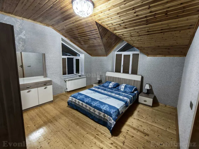Kirayə verilir 6 otaqlı Həyət evi 200 m² Qəbələ - şəkil 2