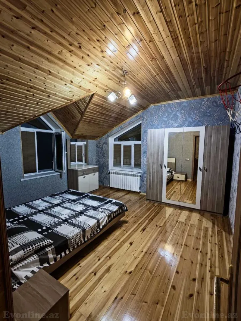Kirayə verilir 6 otaqlı Həyət evi 200 m² Qəbələ - şəkil 15