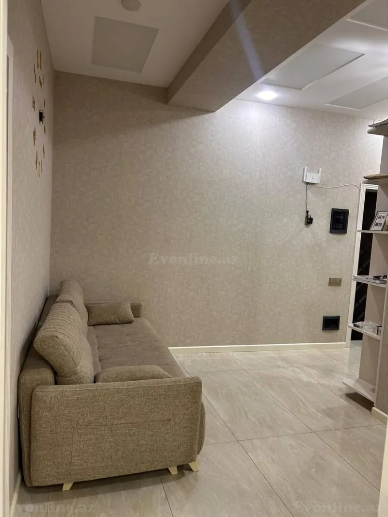 Kirayə verilir 2 otaqlı Mənzil Yeni tikili 85 m² Həzi Aslanov m. - şəkil 2