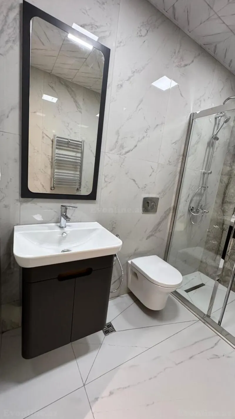 Satılır 2 otaqlı Mənzil Yeni tikili 63 m² Memar Əcəmi m. - şəkil 8