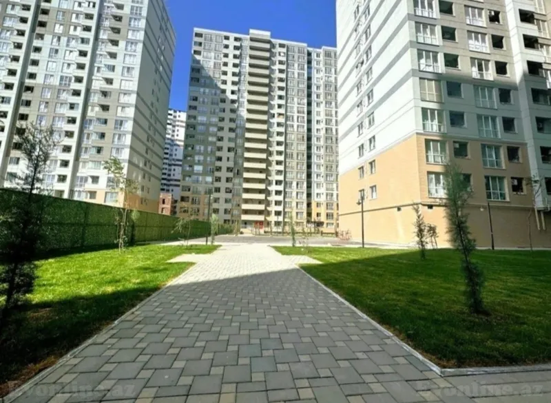 Satılır 1 otaqlı Mənzil Yeni tikili 40 m² Nəsimi r. - şəkil 2