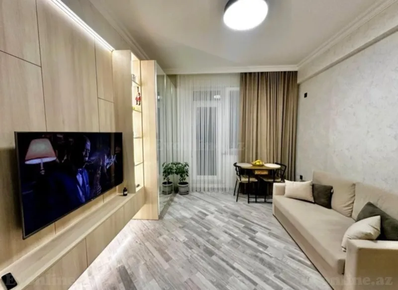 Satılır 1 otaqlı Mənzil Yeni tikili 40 m² Nəsimi r. - şəkil 3
