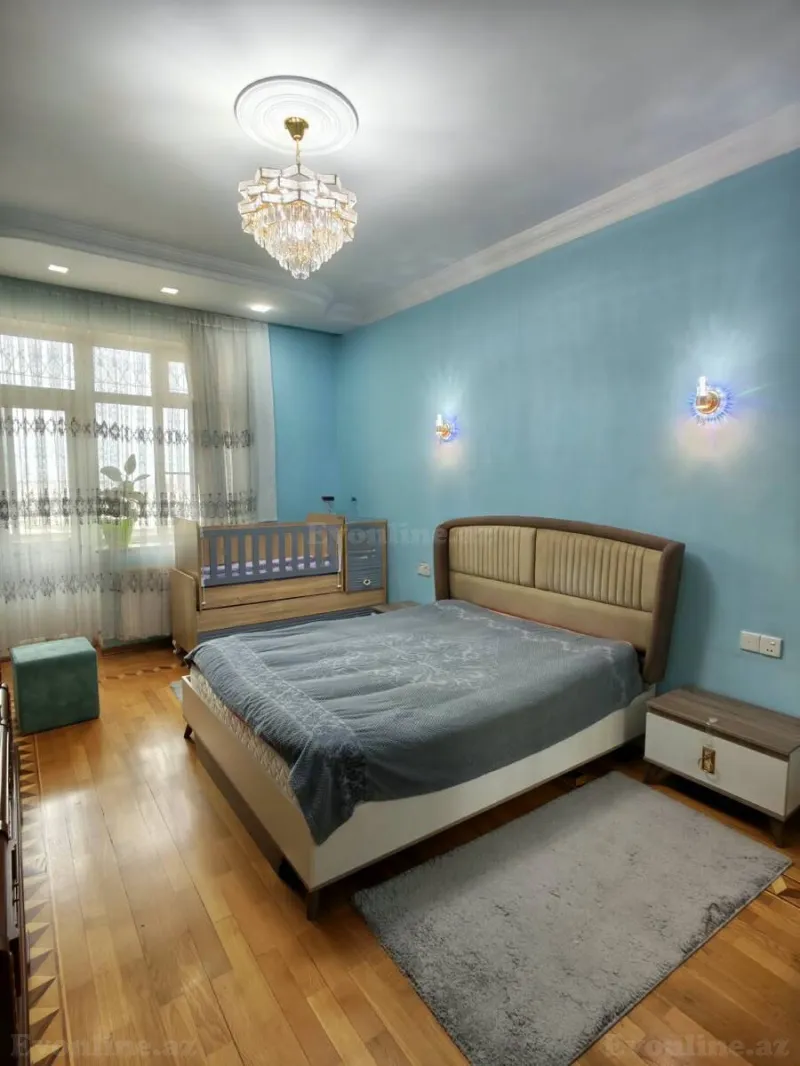Satılır 3 otaqlı Mənzil Yeni tikili 140 m² Nərimanov r. - şəkil 6