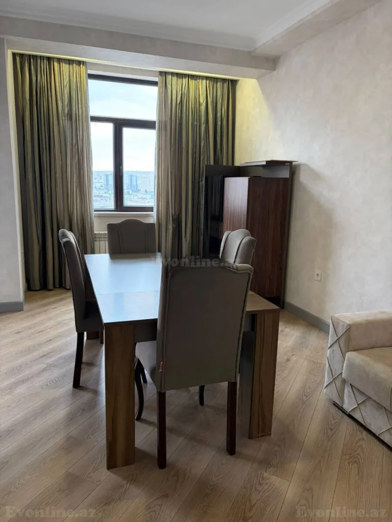 Kirayə verilir 3 otaqlı Mənzil Yeni tikili 85 m² Dərnəgül m. - şəkil 6