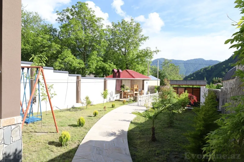 Kirayə verilir 6 otaqlı Həyət evi 120 m² Qax - şəkil 20