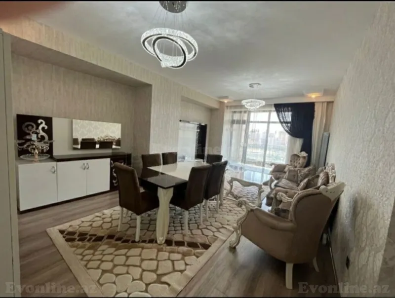 Kirayə verilir 3 otaqlı Mənzil Yeni tikili 148 m² 8 Noyabr m. - şəkil 2