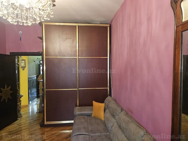 Satılır 3 otaqlı Mənzil Köhnə tikili 100 m² Nizami m. - şəkil 12